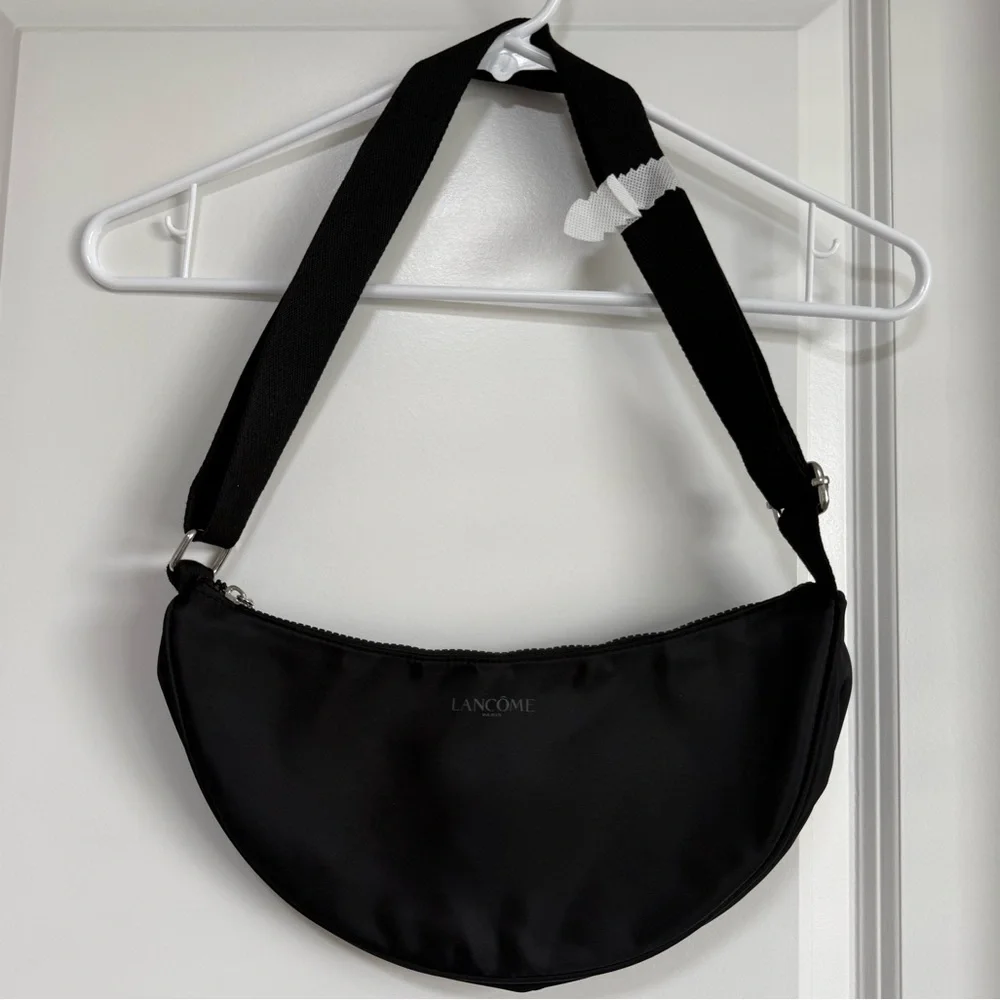 Lancome Cosmetic Shoulder Bag Black